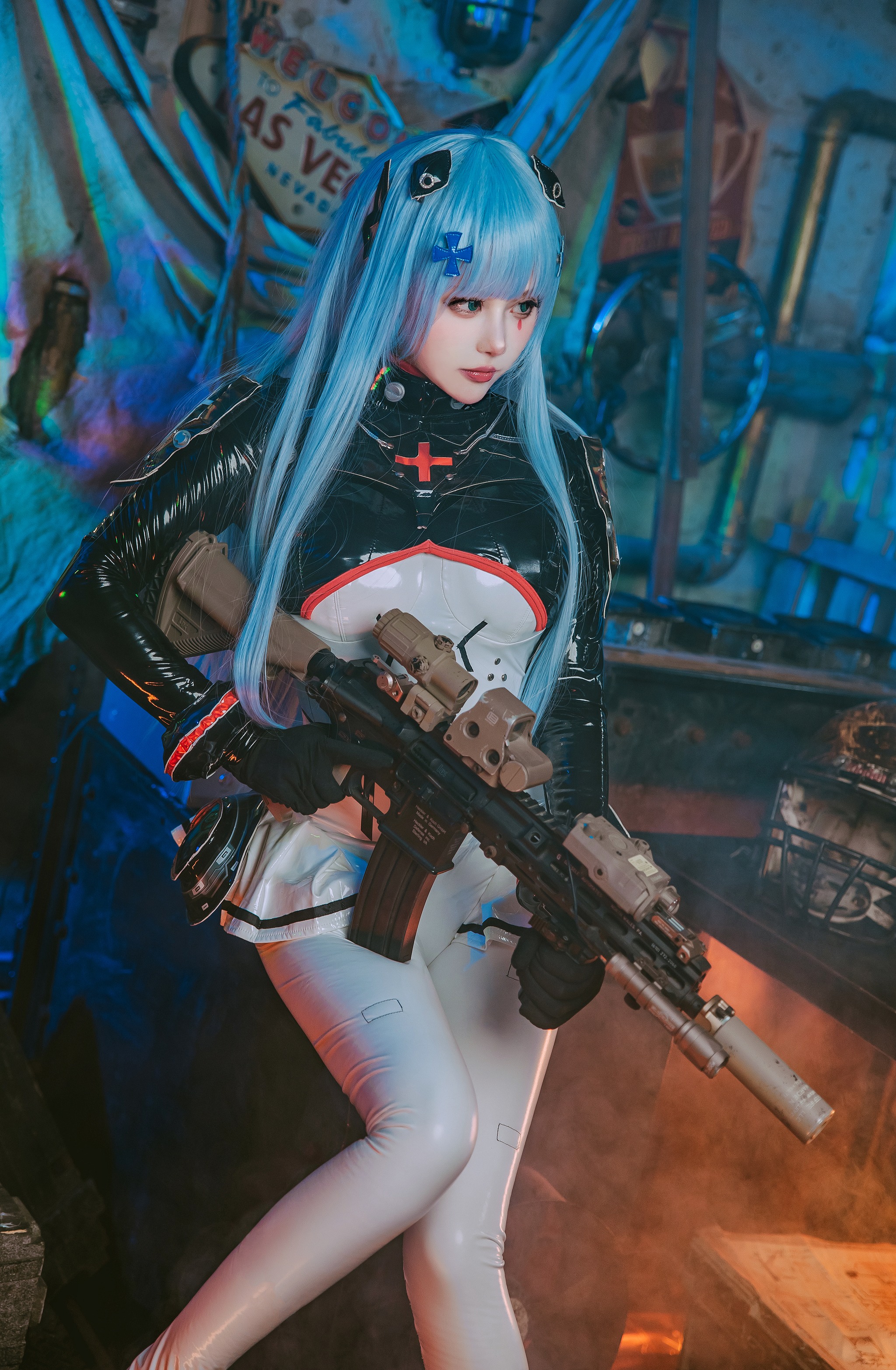 凛子酱 – NO.021 hk416 [29P]-XikXak
